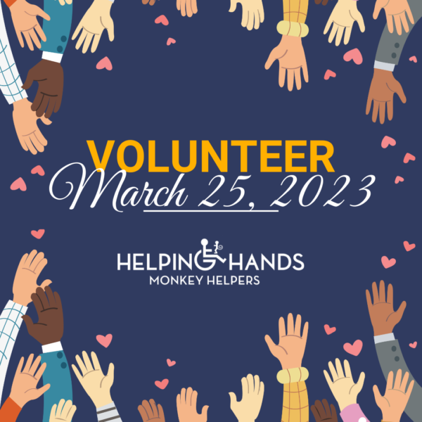 Volunteer on March 25